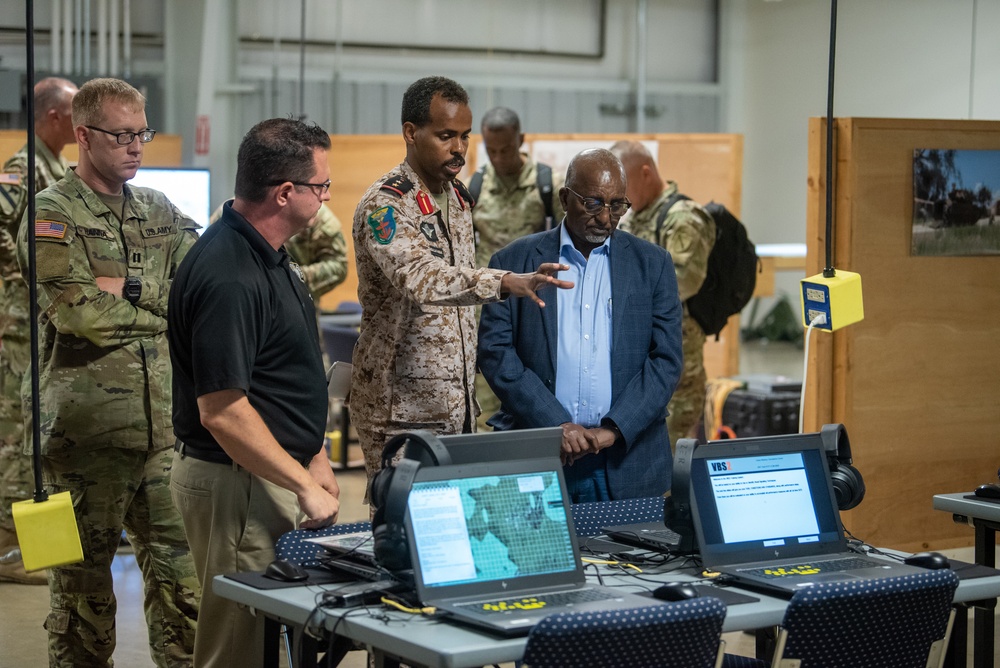 Djibouti officials visit Kentucky National Guard as part of State Partnership Program