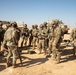 Members of the Ohio National Guard conduct M2 Browning live-fire exercise at Al Asad Air Base