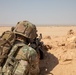 U.S. Army Soldiers conduct a training exercise at Al Asad Air Base