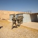 U.S. Army Soldiers conduct a training exercise at Al Asad Air Base