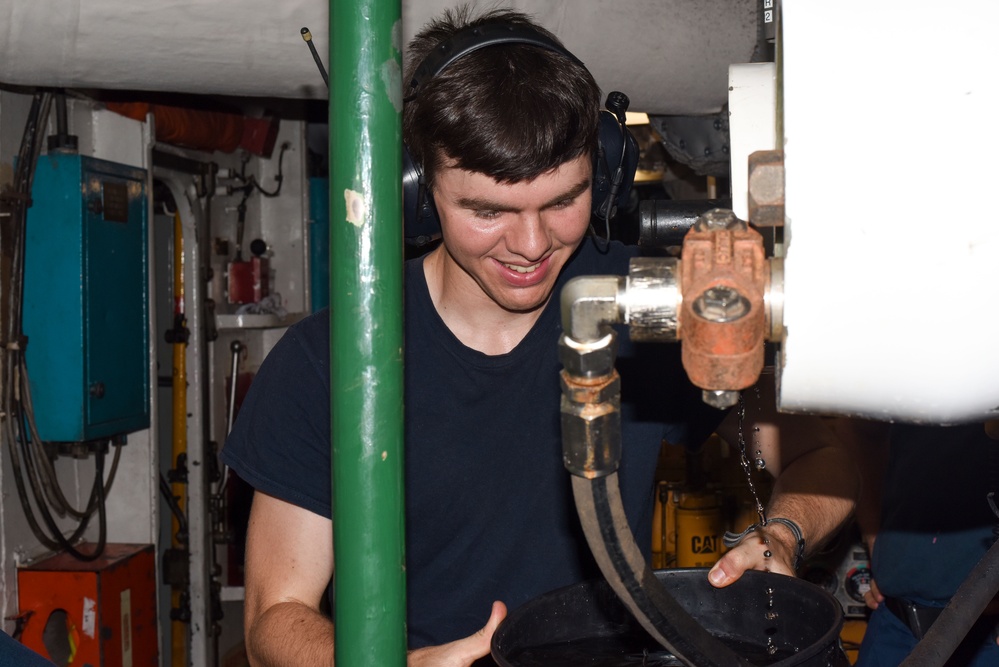 USCGC Eagle engineering