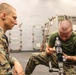 USS Carter Hall Conducts Weapons Training