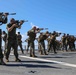 USS Carter Hall Conducts Weapons Training