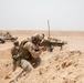 Norwegian soldiers conduct a live-fire exercise at Al Asad Air Base