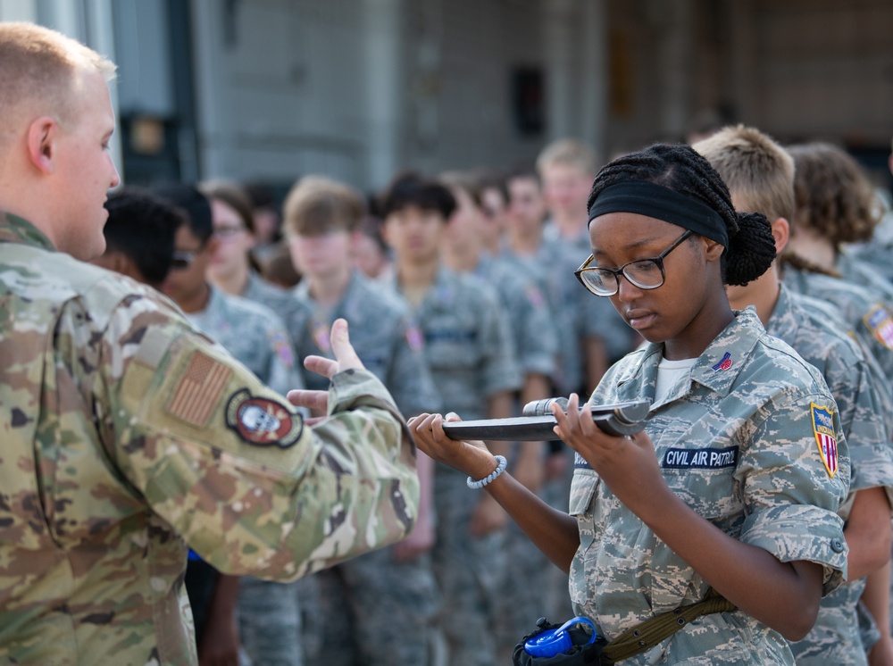 Indiana Wing Civil Air Patrol visits 122nd Fighter Wing