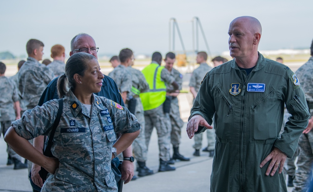 Indiana Wing Civil Air Patrol visits 122nd Fighter Wing