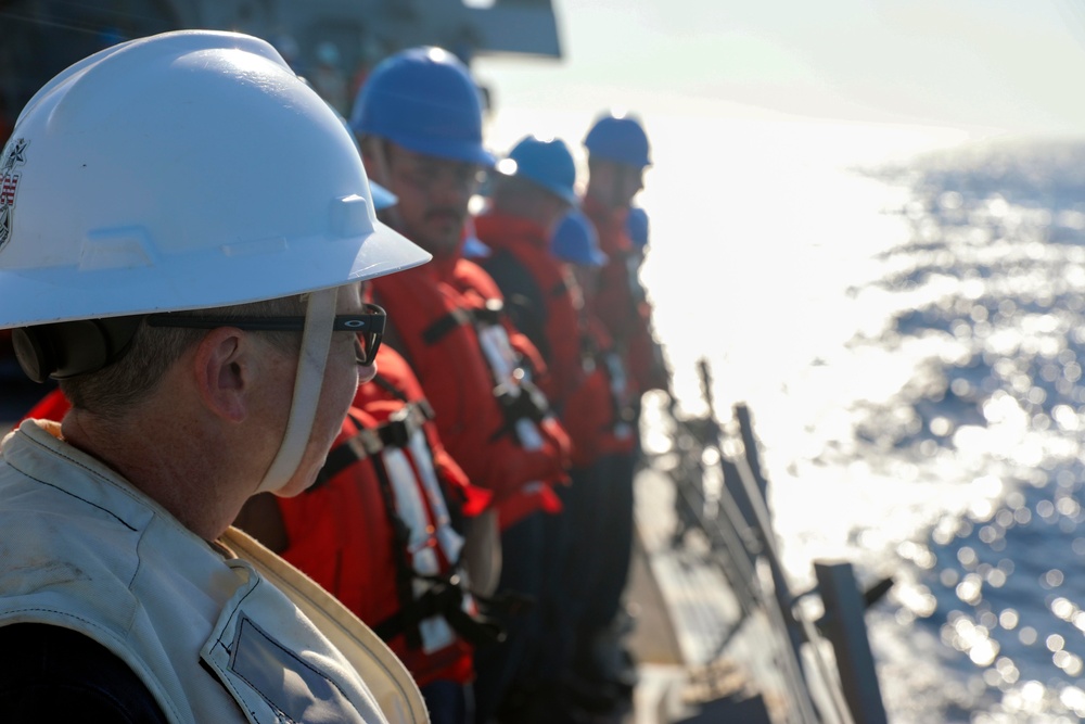 USS Paul Ignatius Underway Replenishment