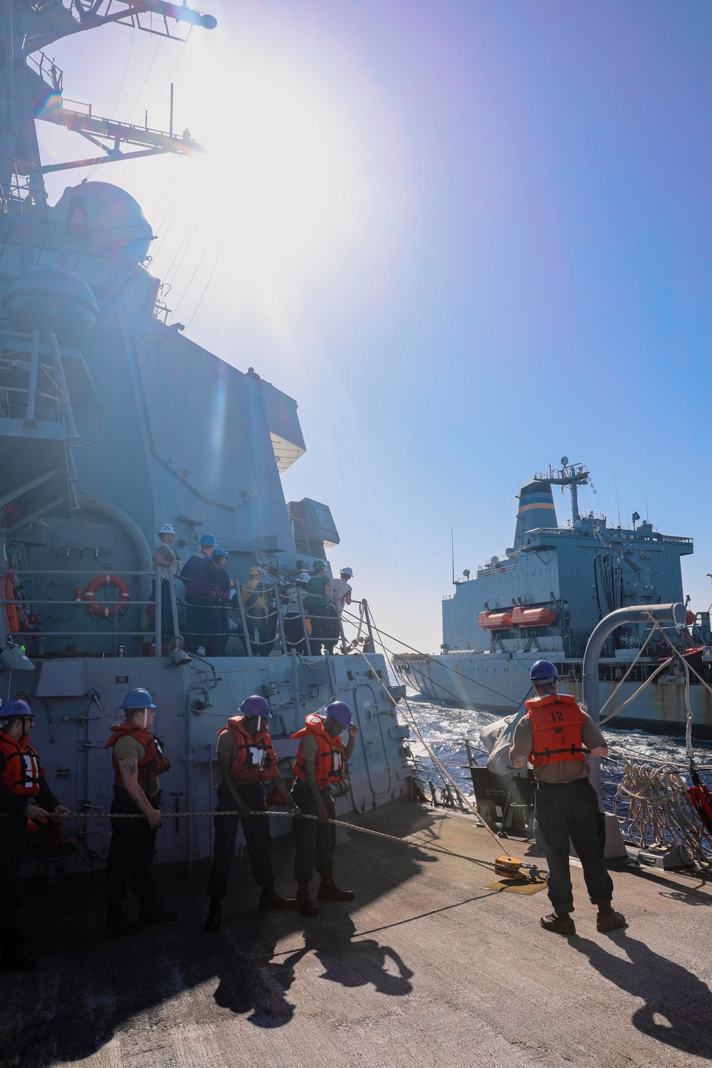 USS Paul Ignatius Underway Replenishment