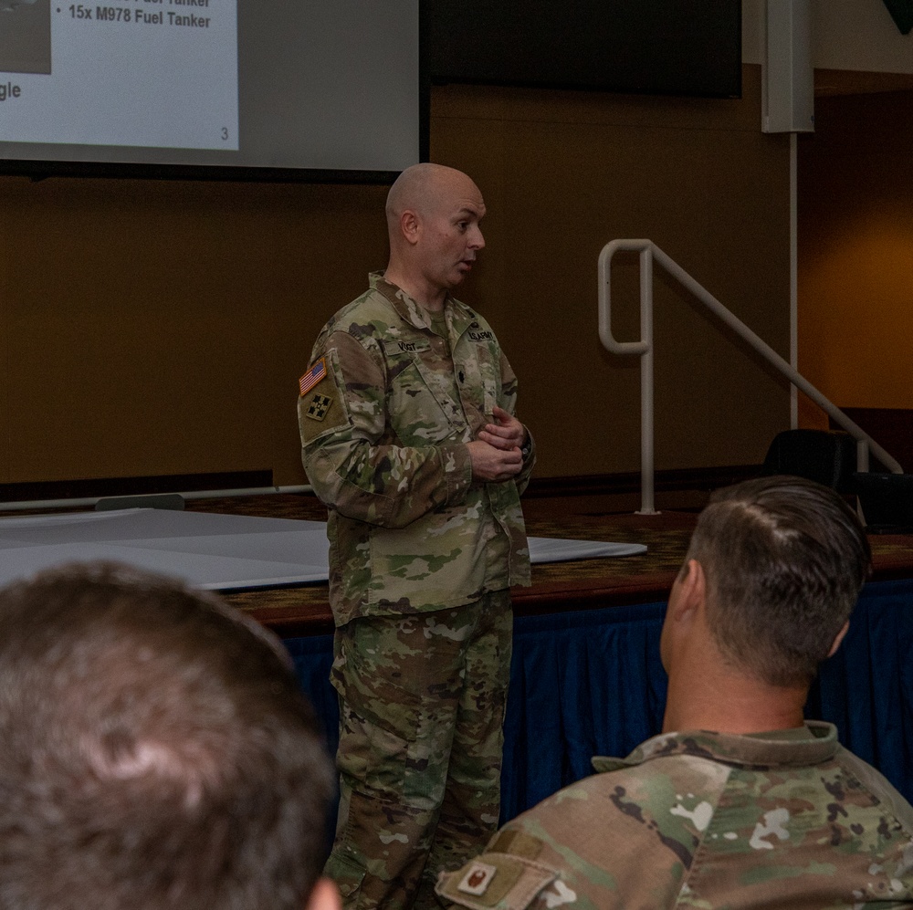 75th Air Force Squadron Tours Fort Riley