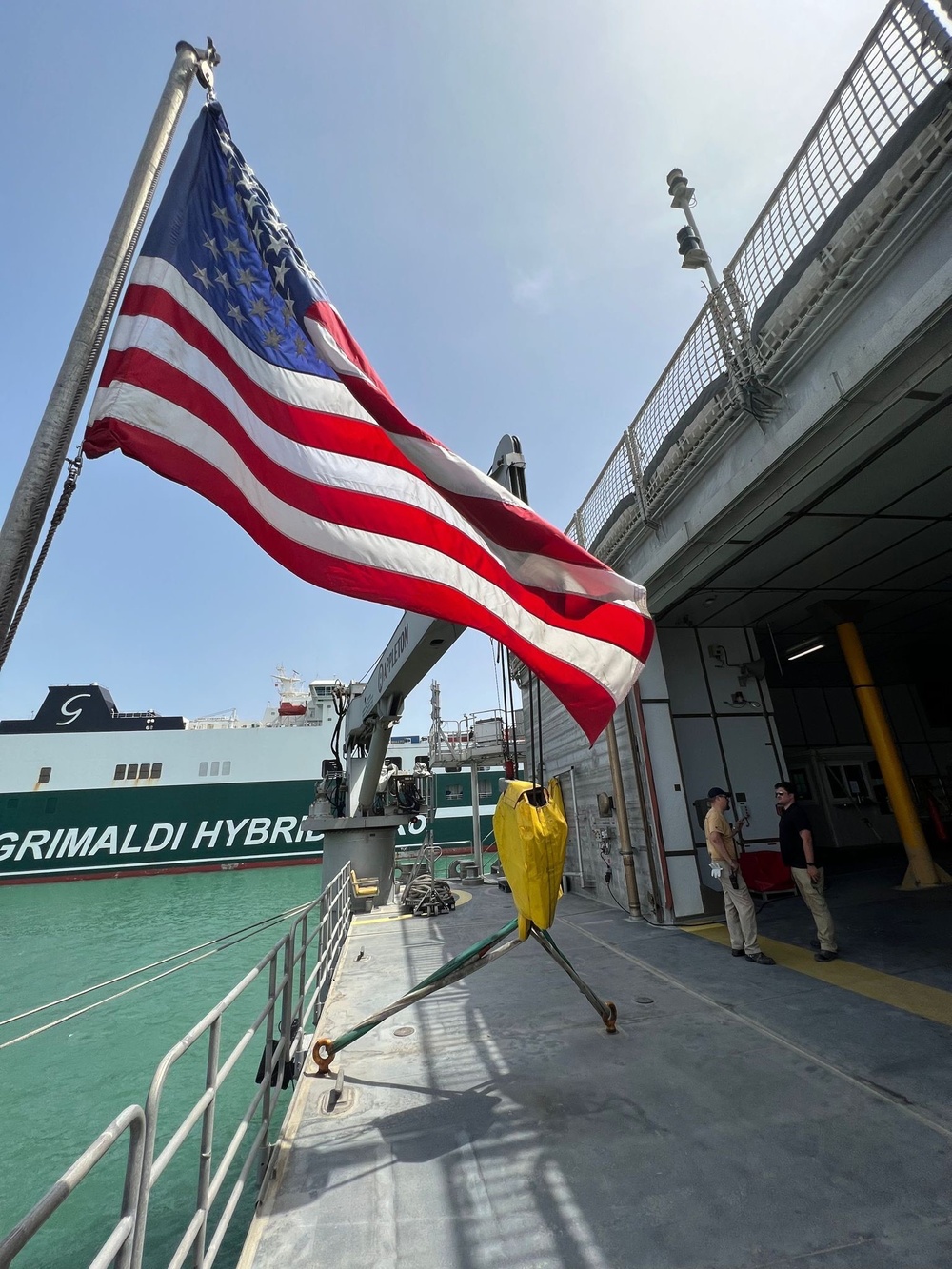 Joint service ‘Pitch and Catch’ transport mission ends at Livorno port Joint service ‘Pitch and Catch’ transport mission ends at Livorno port