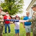 Missouri Honor Guard teach children about flag folding
