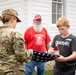 Missouri Honor Guard teach children about flag folding