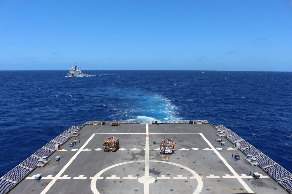 USS Little Rock Helps the Fight Against Illicit Drug-Trafficking