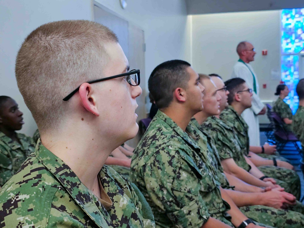 Chief of Chaplains visits Recruit Training Command