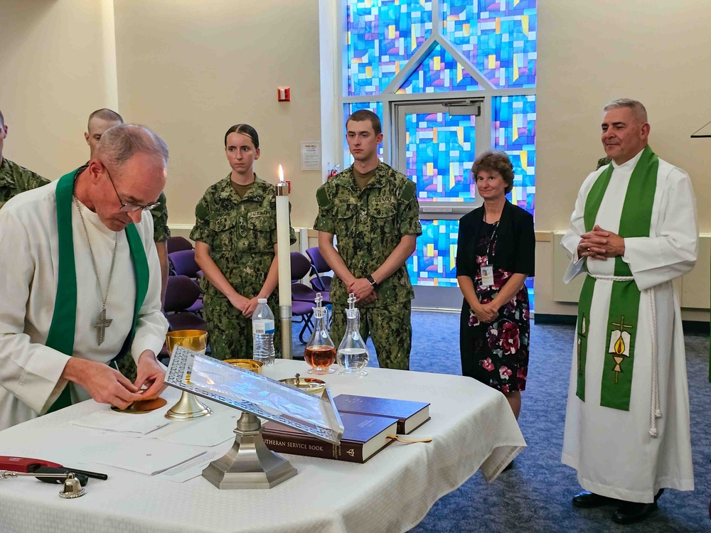 Chief of Chaplains visits Recruit Training Command