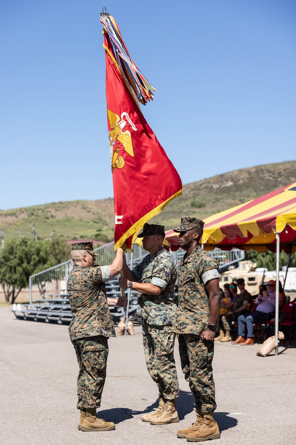 5th Bn., 11th Marines holds change of command ceremony