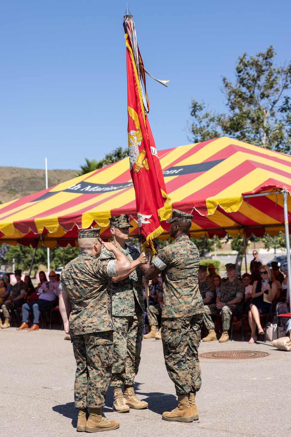 5th Bn., 11th Marines holds change of command ceremony