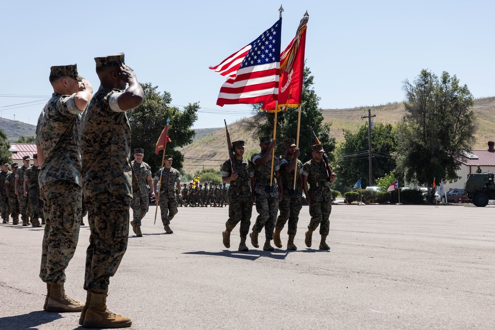 5th Bn., 11th Marines holds change of command ceremony