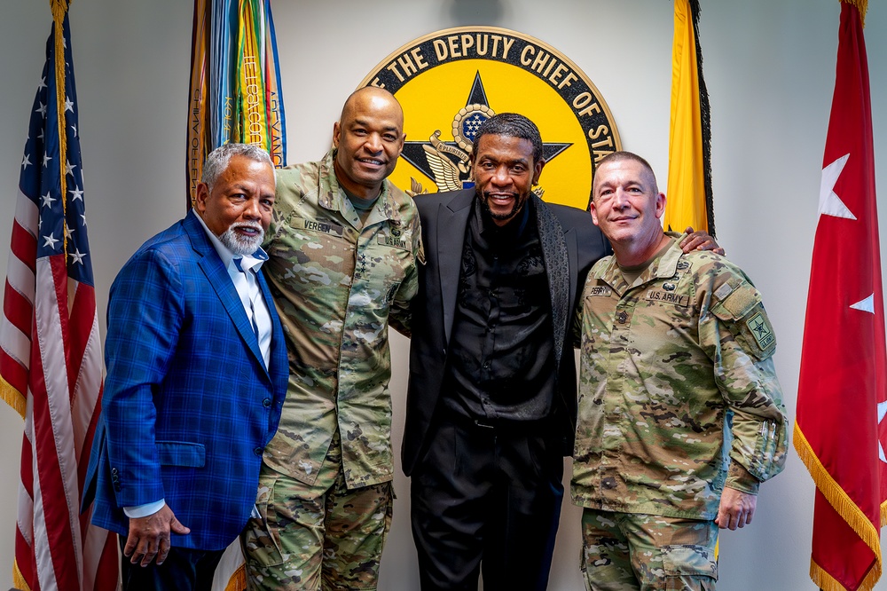 LTG Vereen Hosts R&amp;B singer Keith Sweat