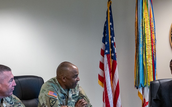 LTG Vereen Hosts R&amp;B singer Keith Sweat