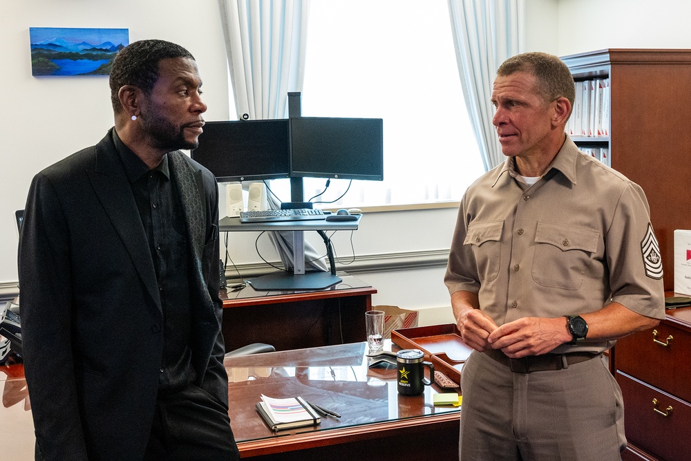 LTG Vereen Hosts R&amp;B singer Keith Sweat