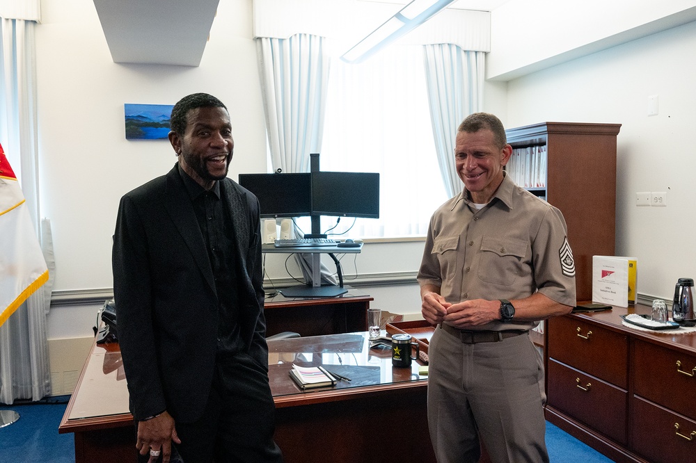 LTG Vereen Hosts R&amp;B singer Keith Sweat