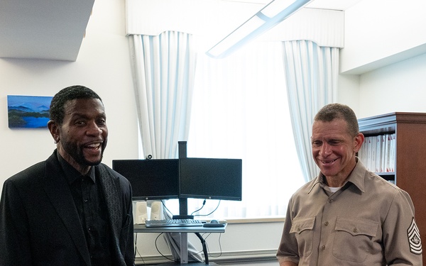 LTG Vereen Hosts R&amp;B singer Keith Sweat