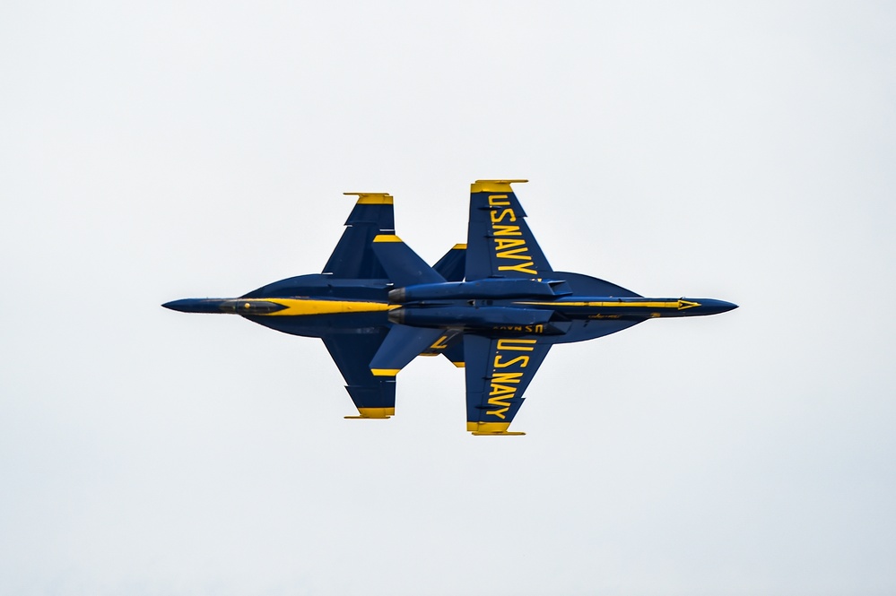 Blue Angels Perform at the Wings Over Wayne Air Show.