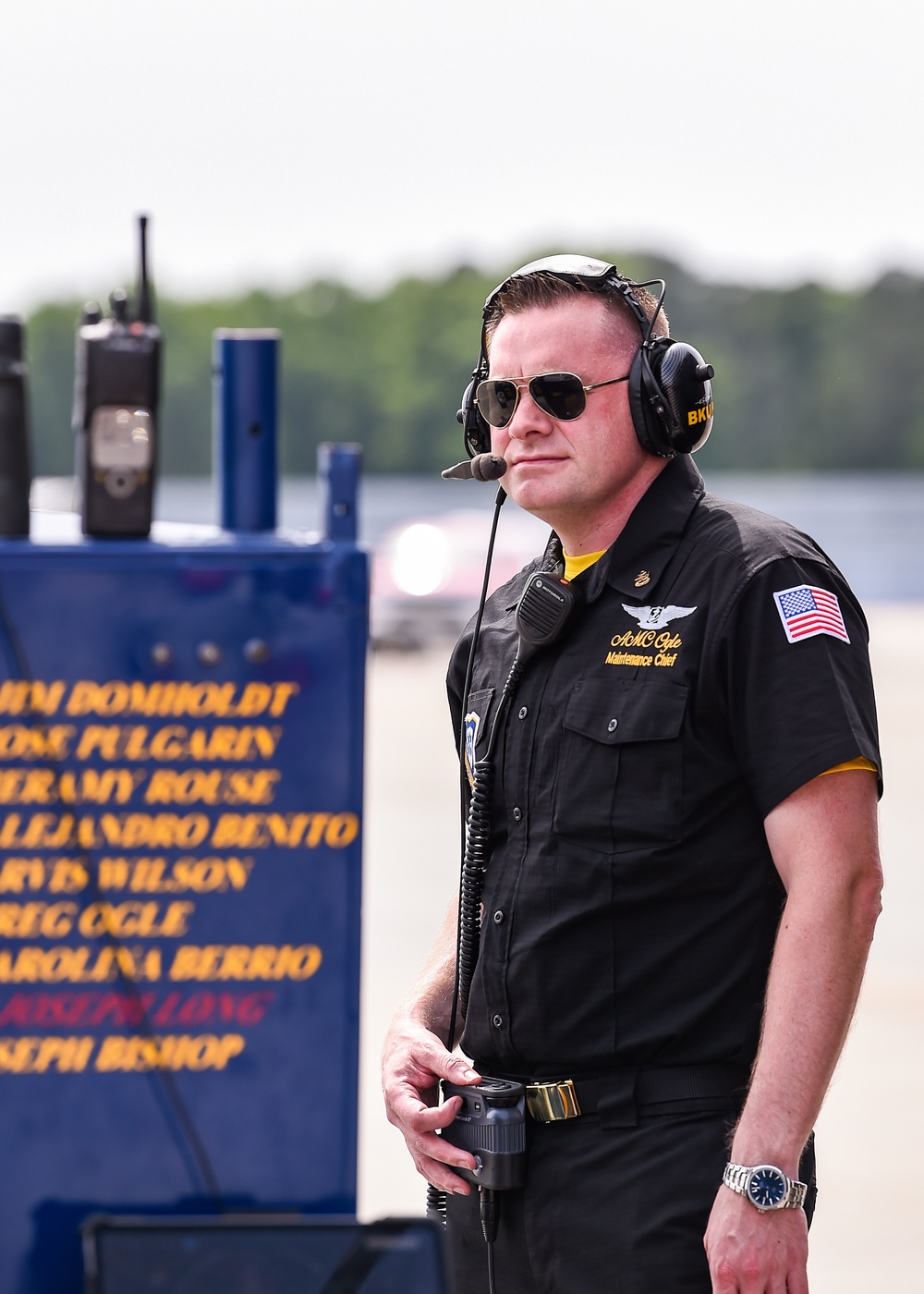 Blue Angels Perform at the Wings Over Wayne Air Show.