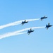 Blue Angels Perform at the Great Pocono Raceway Air Show.