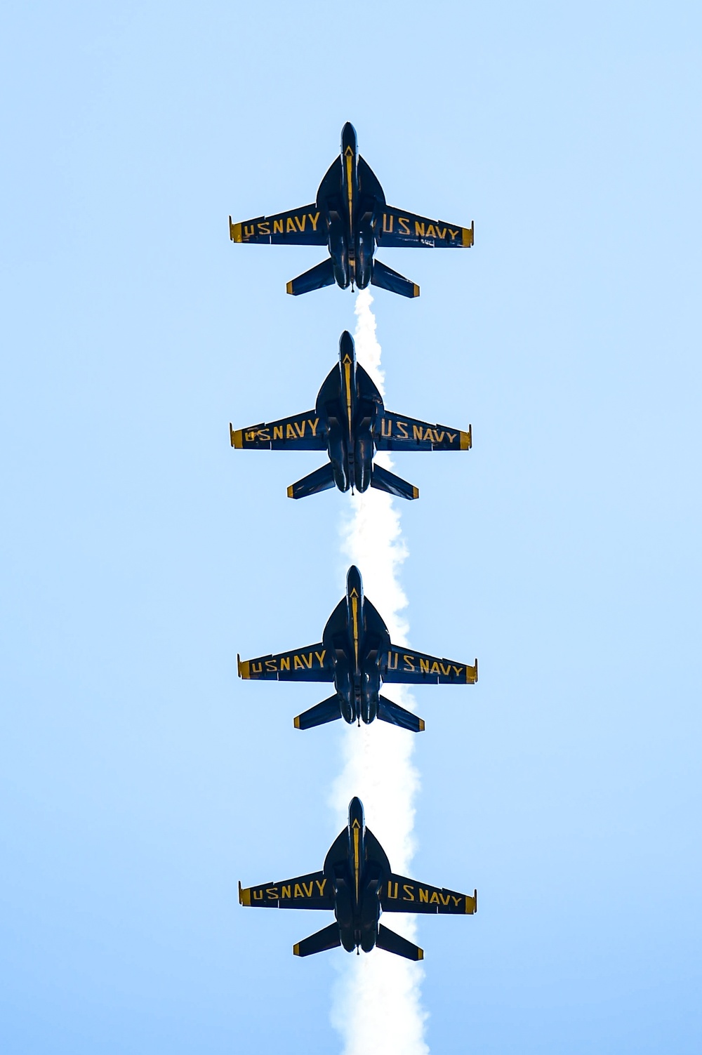 Blue Angels Perform at the Great Pocono Raceway Air Show.