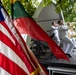 U.S. Marines and Sailors perform at Washington Square in Vilnius, Lithuania