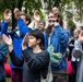 U.S. Marines and Sailors perform at Washington Square in Vilnius, Lithuania