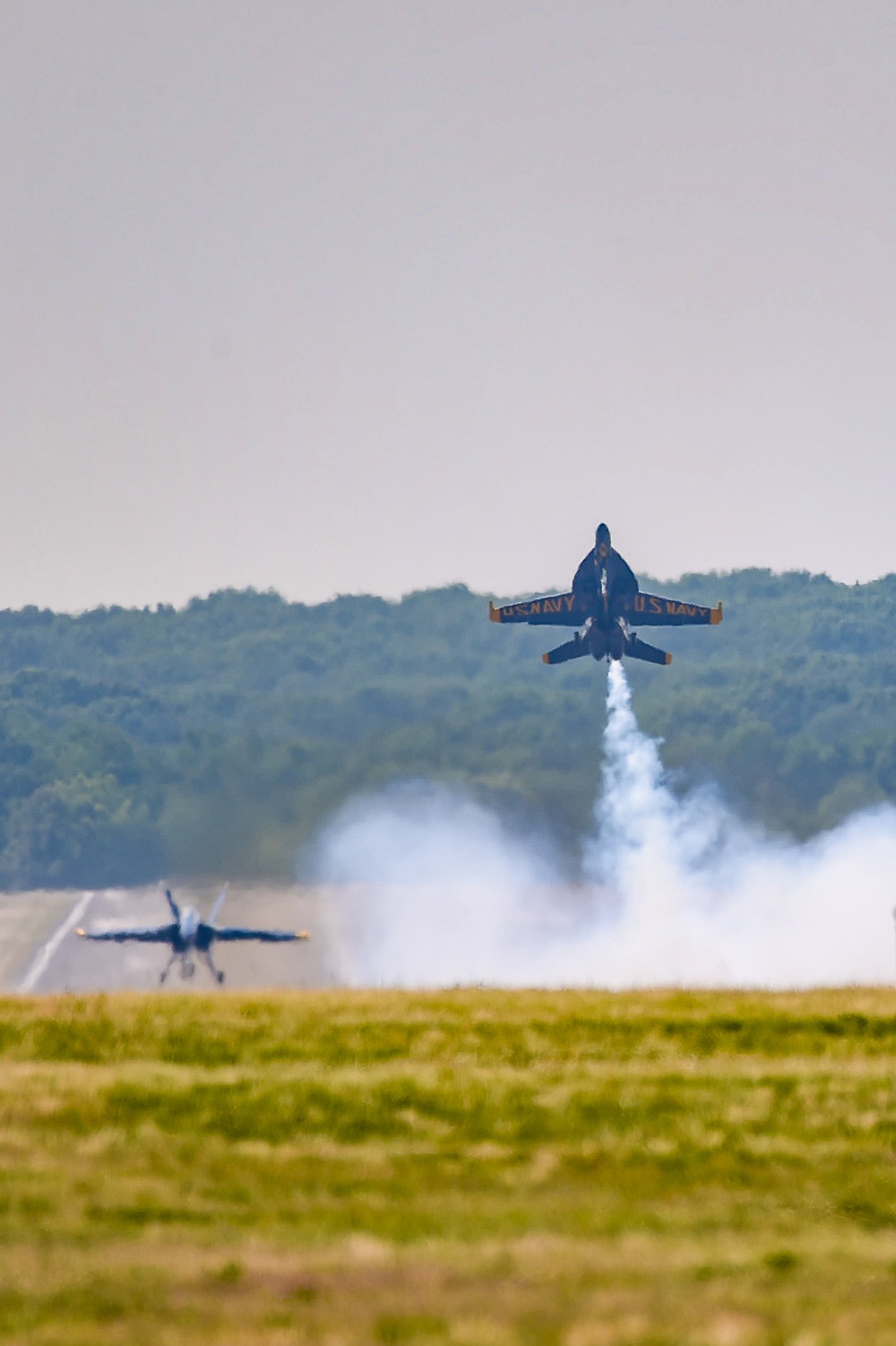 Blue Angels Perform at the Great Tennessee Air Show.
