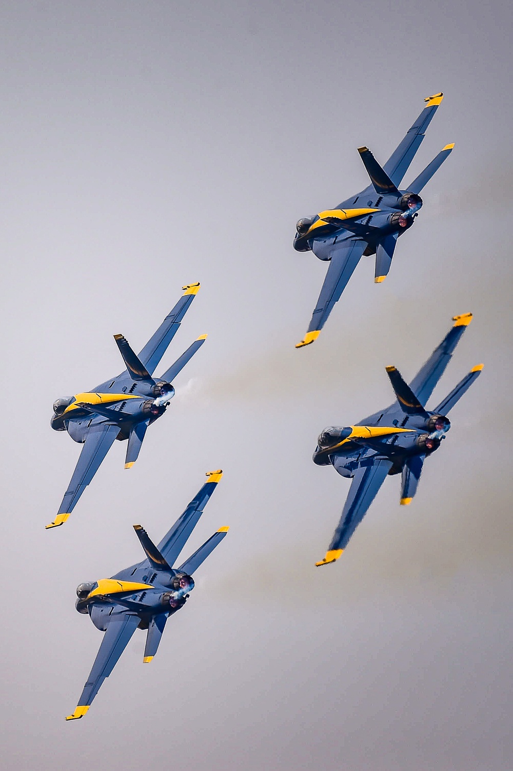 Blue Angels Perform at the Great Tennessee Air Show.