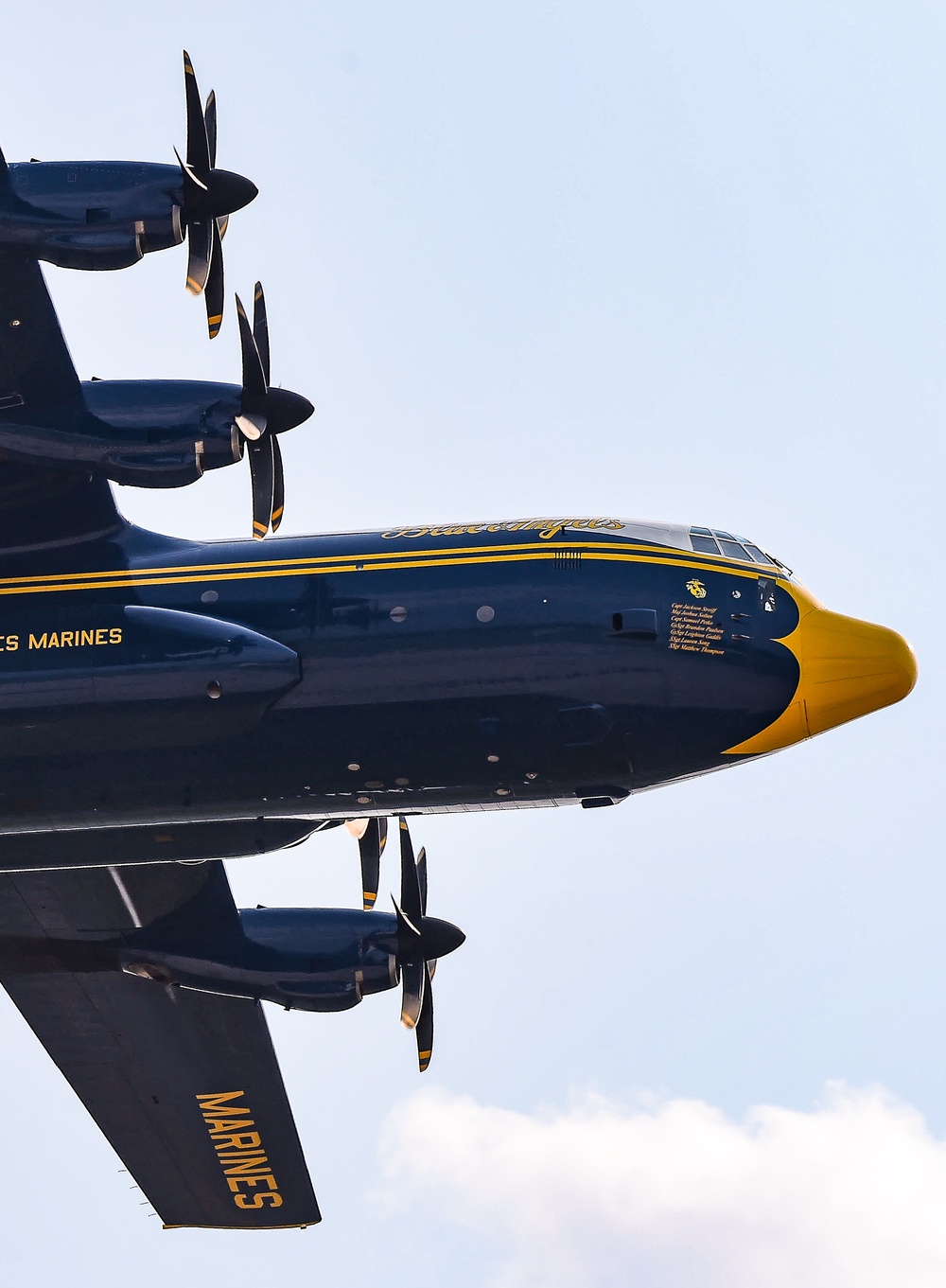 Blue Angels Perform at the Great Tennessee Air Show.