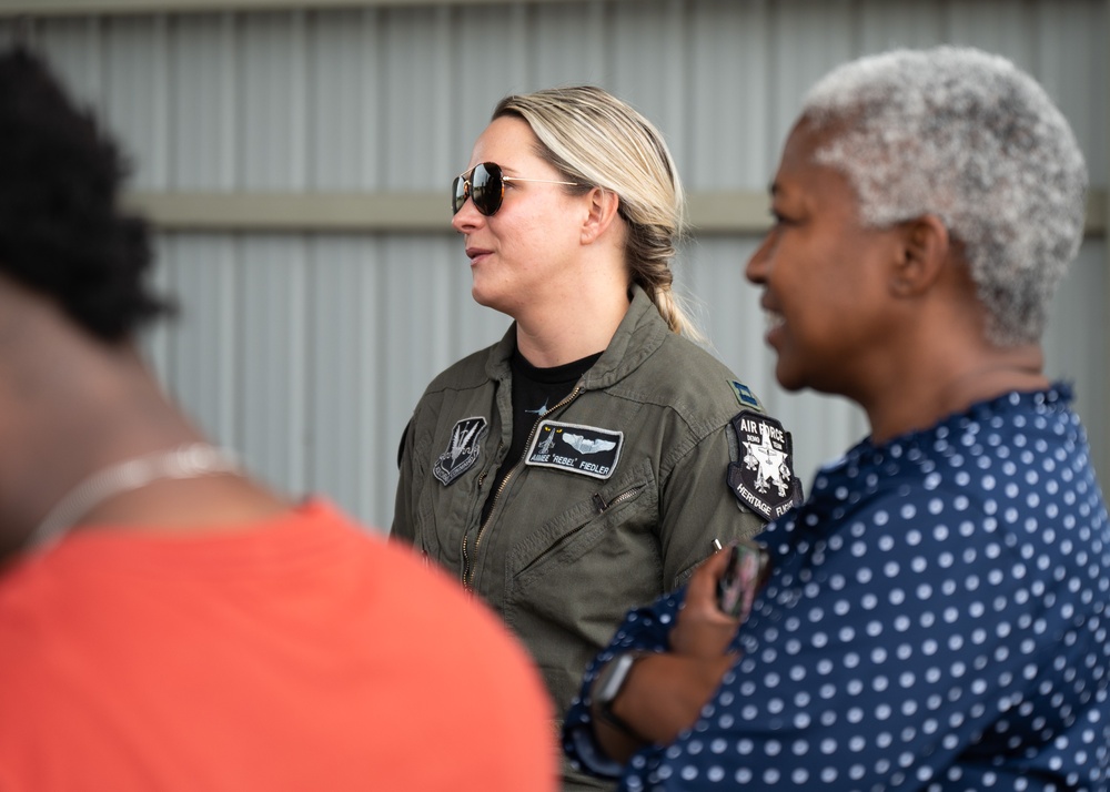 Viper Demonstration Team performs during Honorary Commander immersion tour