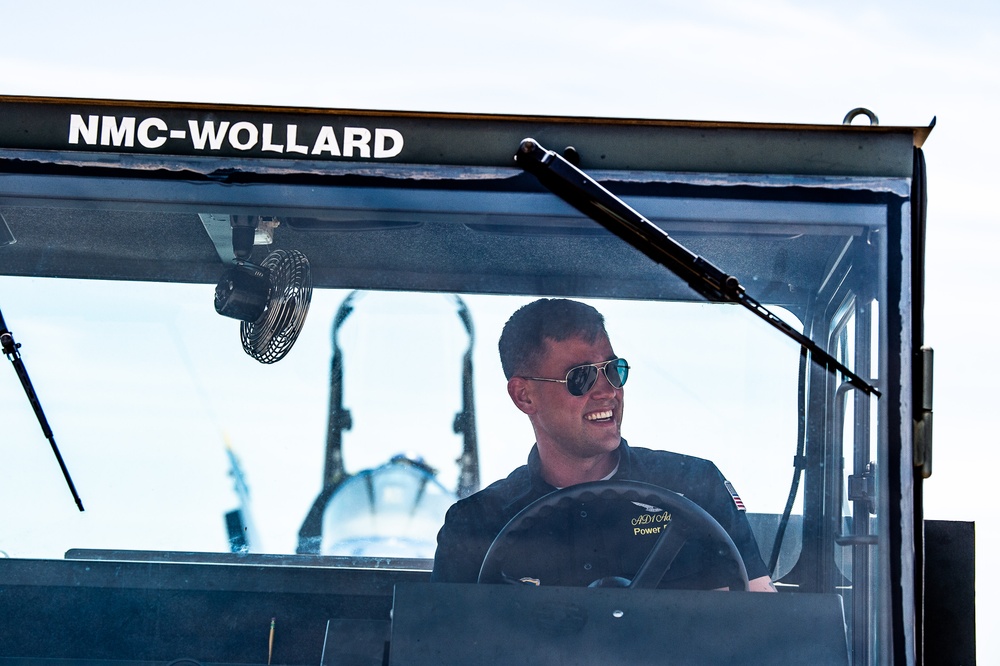 DVIDS Images Blue Angels Perform at the Tinker Air Show. [Image 5