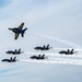 Blue Angels Perform at the Tinker Air Show.
