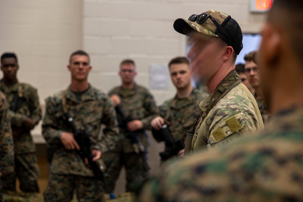 Marine Raiders conduct a direct action raid during Exercise Raven