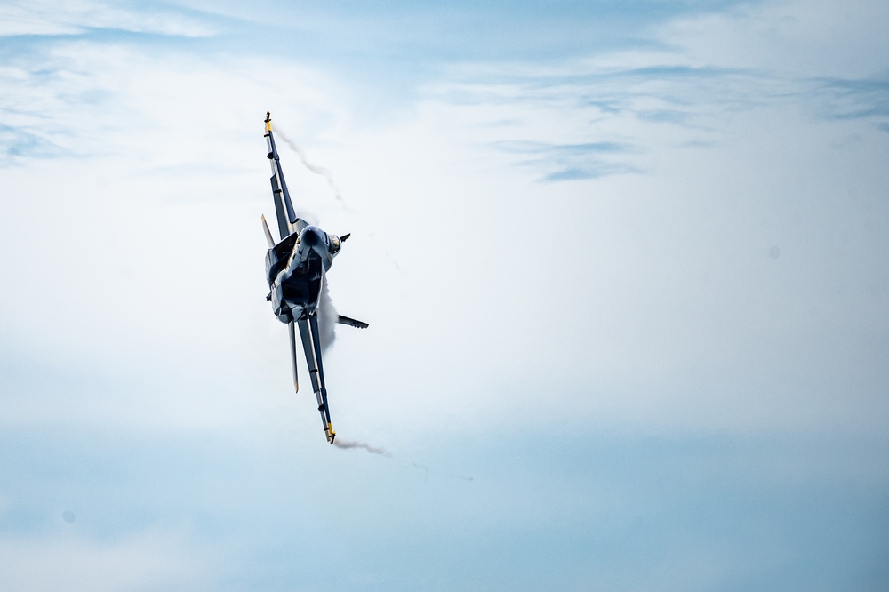 Blue Angels Perform at the Pensacola Beach Air Show.