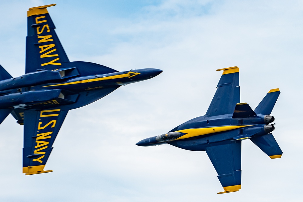 Blue Angels Perform at the Pensacola Beach Air Show.