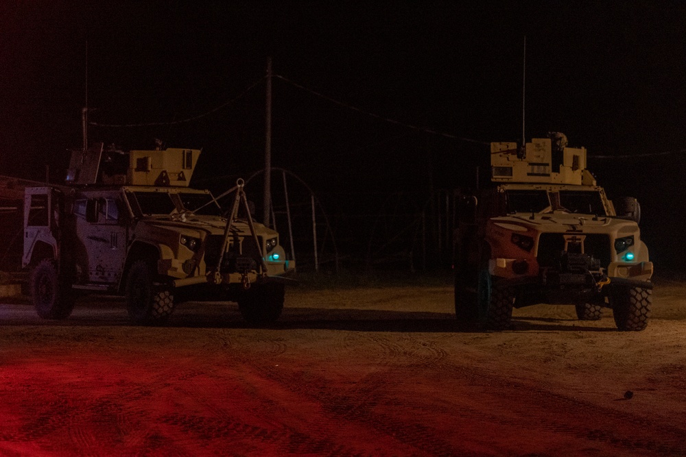 Marine Raiders conduct a direct action raid during Exercise Raven