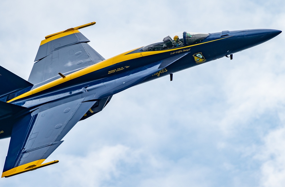 Blue Angels Perform at the Pensacola Beach Air Show.