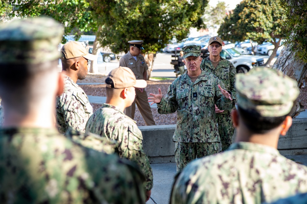 Acting Surgeon General Visits People, Platforms in San Diego Area