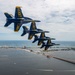 Blue Angels Perform at the Pensacola Beach Air Show.