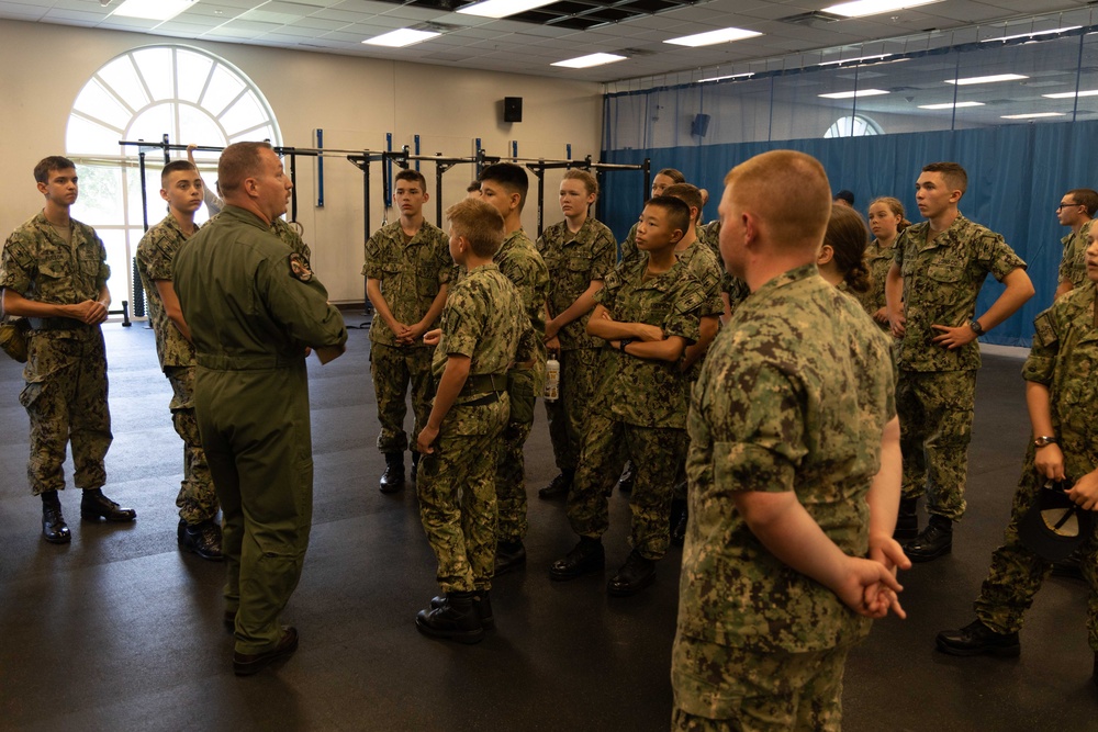 Sea Cadets Visit Aviation Rescue Swimmer School