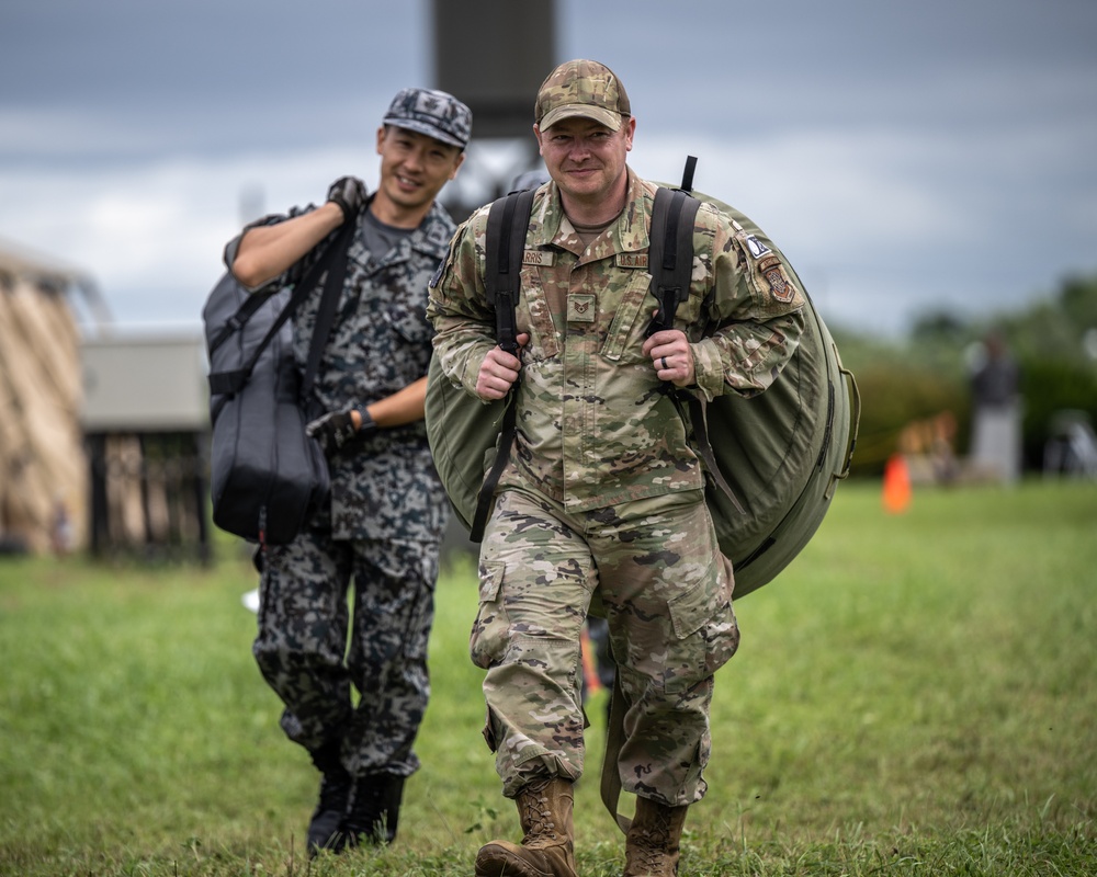 Air Force leaders integrate with JASDF partners at Yakumo Air Base