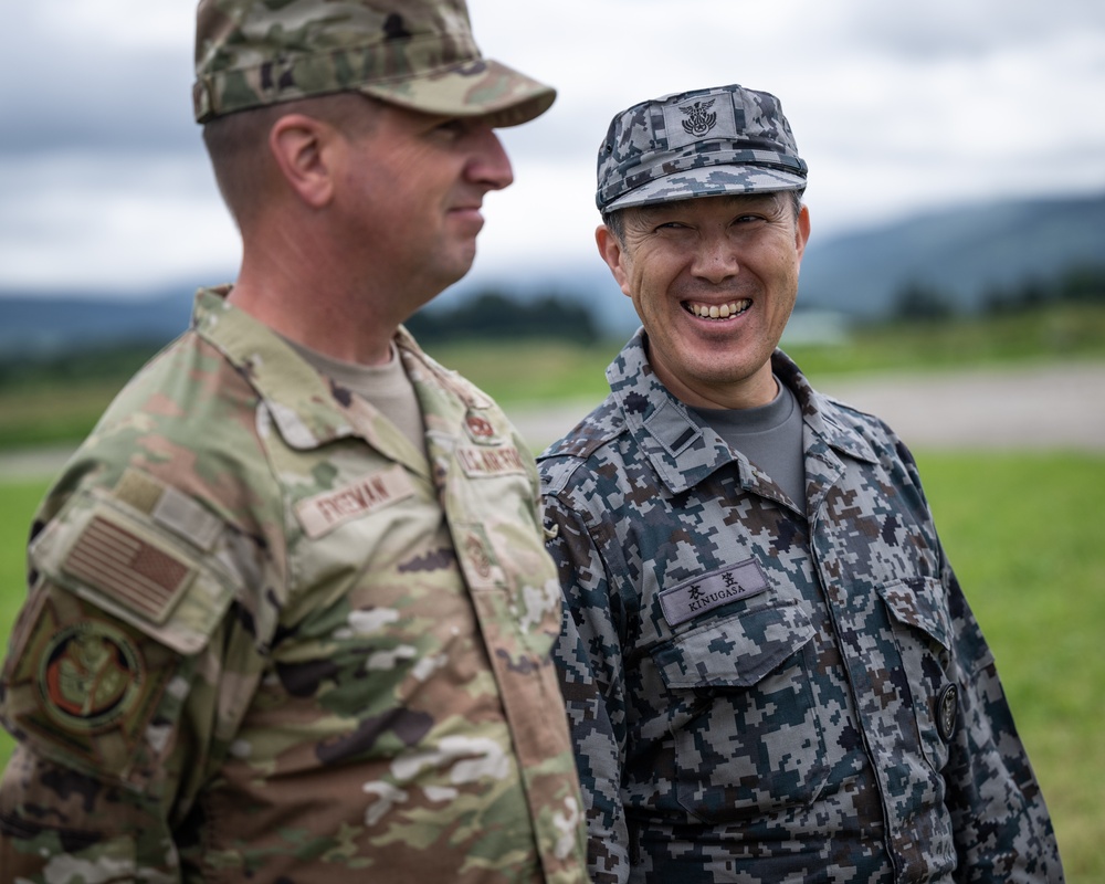 Air Force leaders integrate with JASDF partners at Yakumo Air Base