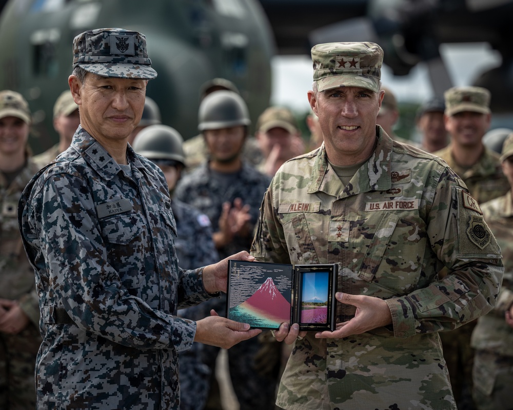 Air Force leaders integrate with JASDF partners at Yakumo Air Base